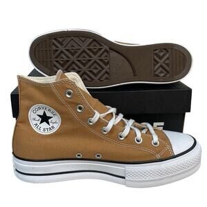 Converse CTAS Lift Ginger White Women's Size 9.5 Platform High Top Sneakers